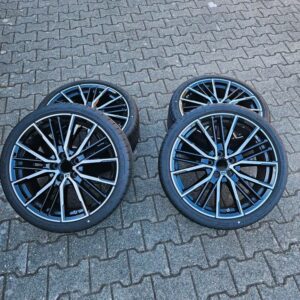 4x roues d'été 19 pouces bmw m 552 1er f40 2er f44 jantes en aluminium