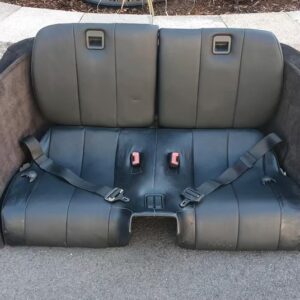 mercedes r129 sl, rear seats