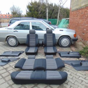 ✅seats mercedes 190/w201 seats + hoods + sides sportline