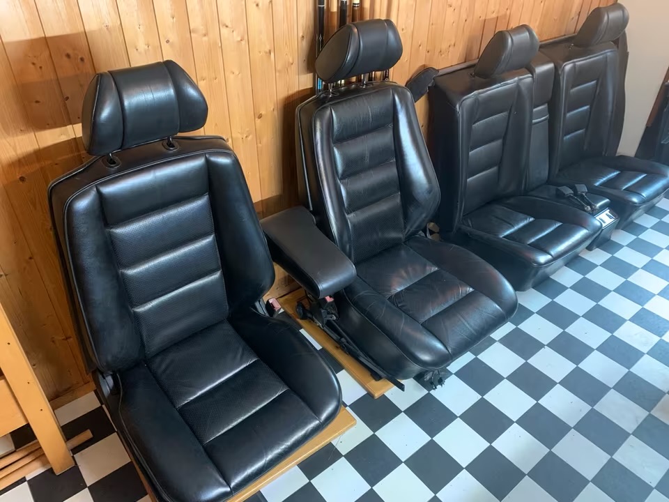 seat w126 individual seats in soft black leather seat w126 individual seats in soft black leather