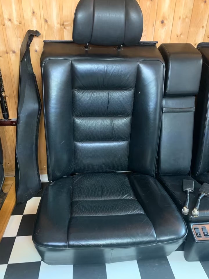 seat w126 individual seats in soft black leather seat w126 individual seats in soft black leather