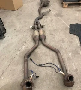 mercedes r129 98 2002 m113 exhaust catalysts