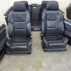 bmw e65 intÉrieur cuir sport siÈges sport revÊtement de porte noir