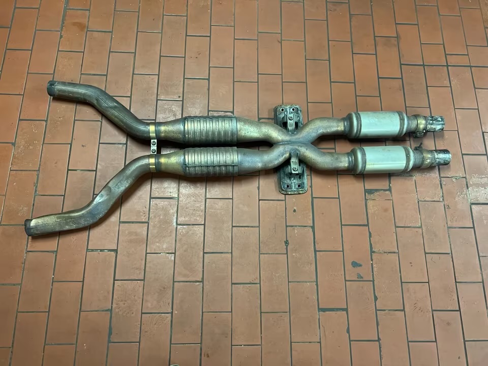 exhaust system s65 v8 mid mount muffler e90 e92 e93 m3 exhaust system s65 v8 mid mount muffler e90 e92 e93 m3