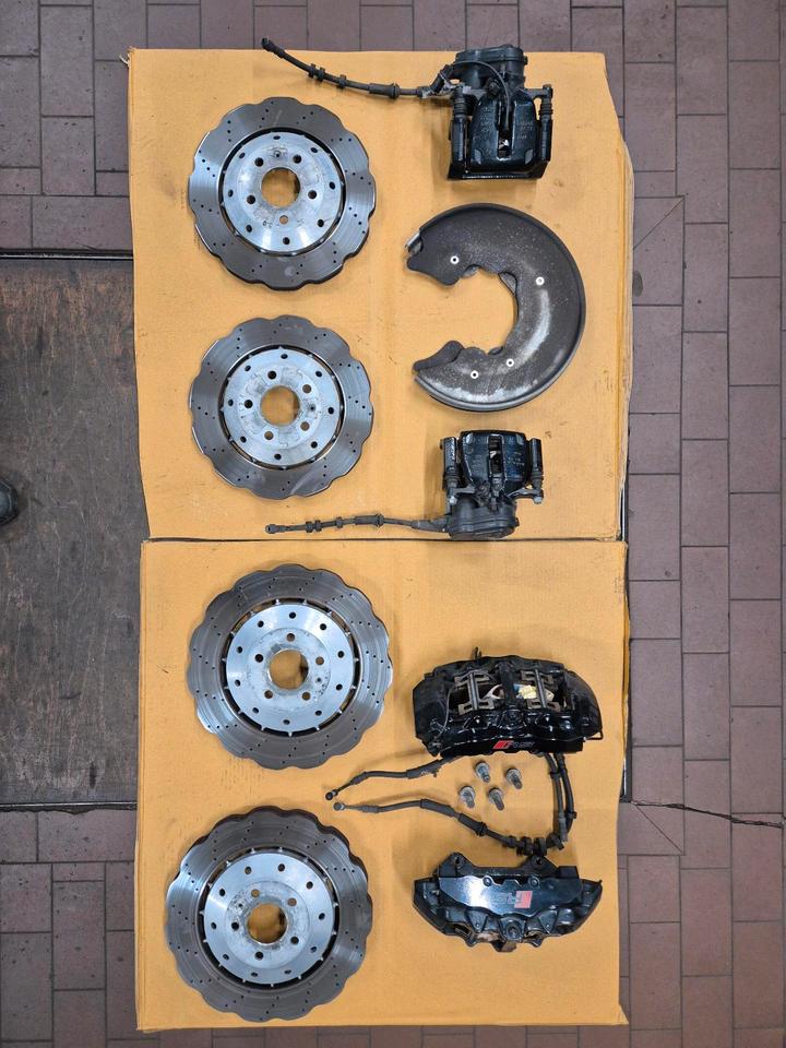 système de freinage complet à 8 pistons à ondes pour audi a5 rs5 8t système de freinage complet à 8 pistons à ondes pour audi a5 rs5 8t