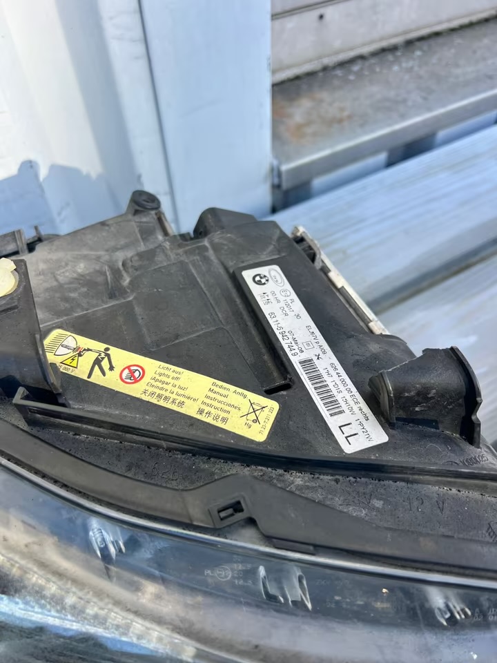 bmw e90 e91 left and right xenon headlights with control unit now e90 e91 bmw e90 e91 left and right xenon headlights with control unit now e90 e91