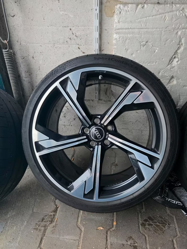 jantes d'origine audi rs5 + pneus continental sportcontact jantes d'origine audi rs5 + pneus continental sportcontact
