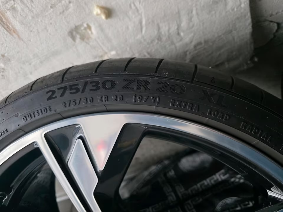 jantes d'origine audi rs5 + pneus continental sportcontact jantes d'origine audi rs5 + pneus continental sportcontact