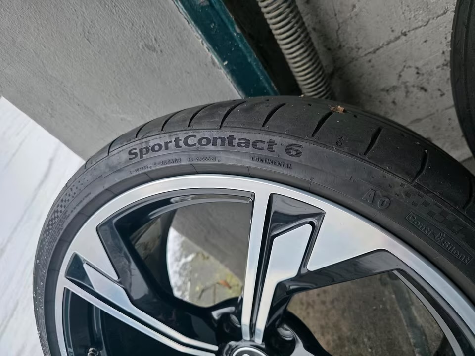 jantes d'origine audi rs5 + pneus continental sportcontact jantes d'origine audi rs5 + pneus continental sportcontact