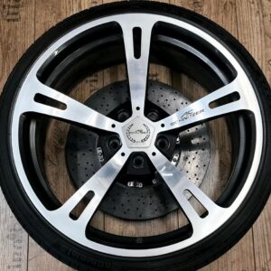 4x jantes d'origine schnitzer bmw m3 e90 e92 pneus d'été forgés!