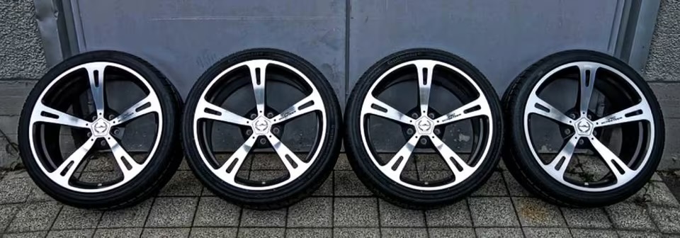 4x jantes d'origine schnitzer bmw m3 e90 e92 pneus d'été forgés! 4x jantes d'origine schnitzer bmw m3 e90 e92 pneus d'été forgés!