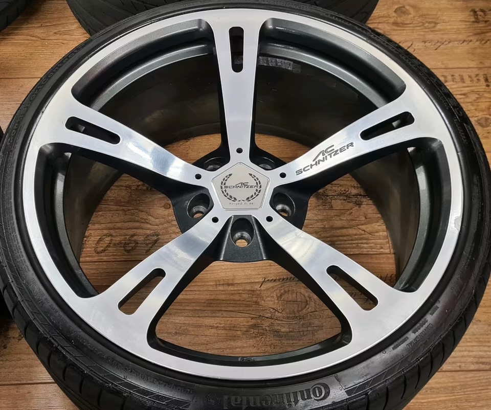 4x jantes d'origine schnitzer bmw m3 e90 e92 pneus d'été forgés! 4x jantes d'origine schnitzer bmw m3 e90 e92 pneus d'été forgés!