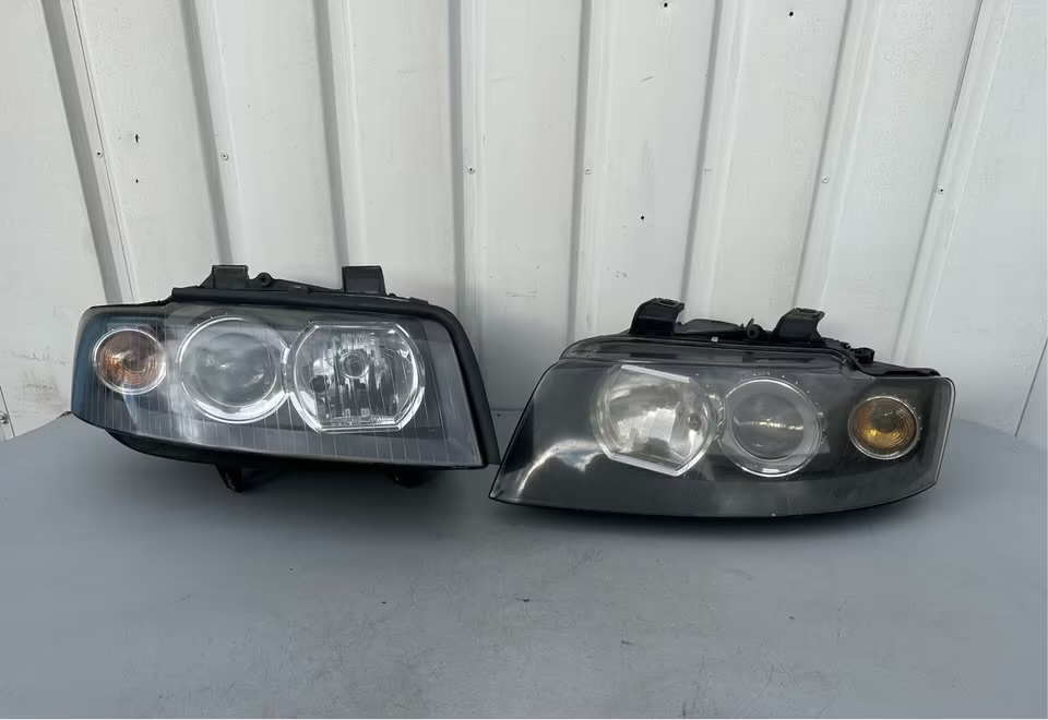 audi a4 b6 phares au xénon droite/gauche complète audi a4 b6 phares au xénon droite/gauche complète