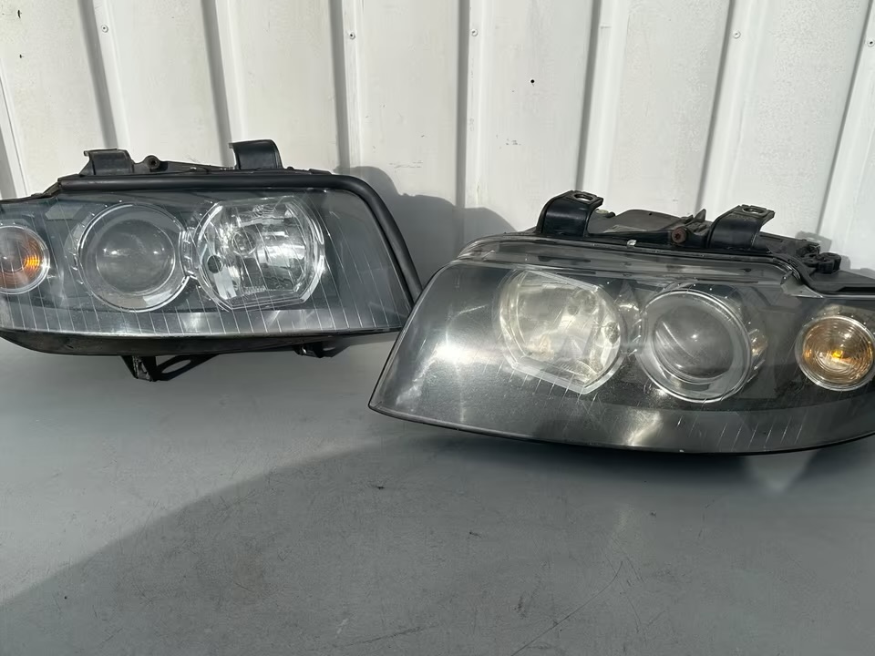 audi a4 b6 phares au xénon droite/gauche complète audi a4 b6 phares au xénon droite/gauche complète