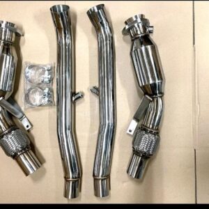 audi racing catalytic converter downpipes s4 b6 b7 4.2 new