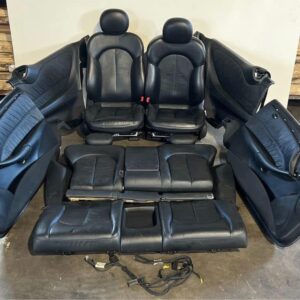 mercedes benz w209 clk leather seats leather interior seats