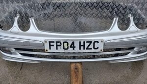 front bumper mercedes e klasa w211 original complete