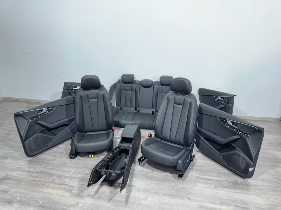 audi a4 b9 8w full leather interior – oem black seats audi a4 b9 8w full leather interior – oem black seats