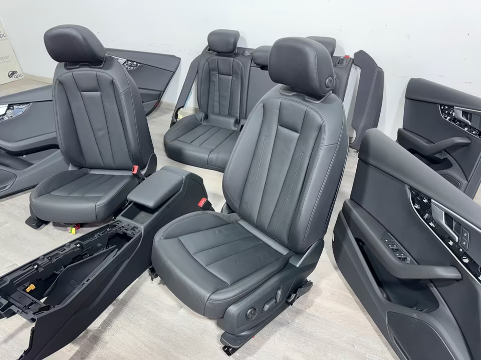 audi a4 b9 8w full leather interior – oem black seats audi a4 b9 8w full leather interior – oem black seats
