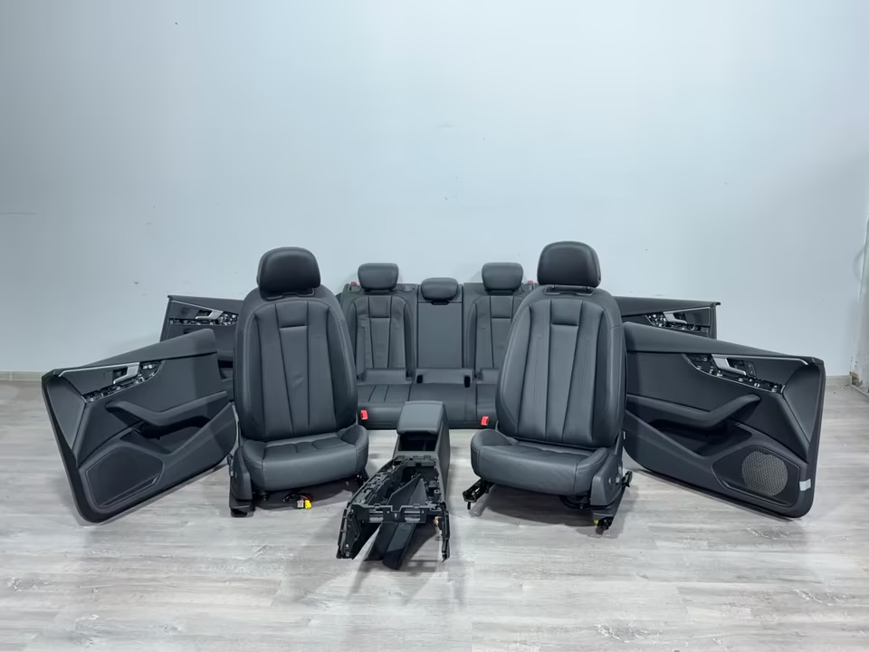 audi a4 b9 8w full leather interior – oem black seats audi a4 b9 8w full leather interior – oem black seats