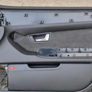 Panneaux-Portes Cuir & Alcantara Noir Audi A8 D3