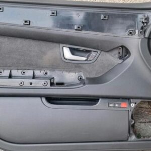 Panneaux-Portes Cuir & Alcantara Noir Audi A8 D3