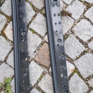 Panneaux-Portes Cuir & Alcantara Noir Audi A8 D3