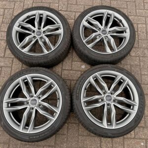 4 Jantes MAM RS3 18" 5x112 Gris Poli Bicolore 4 Jantes MAM RS3 18" 5x112 Gris Poli Bicolore