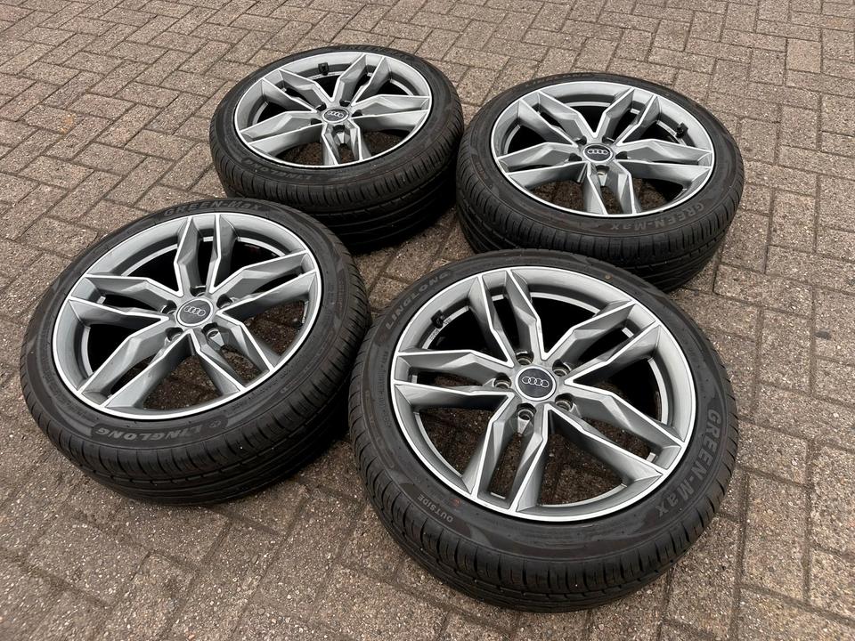 IMG_9362 4 Jantes MAM RS3 18" 5x112 Gris Poli Bicolore