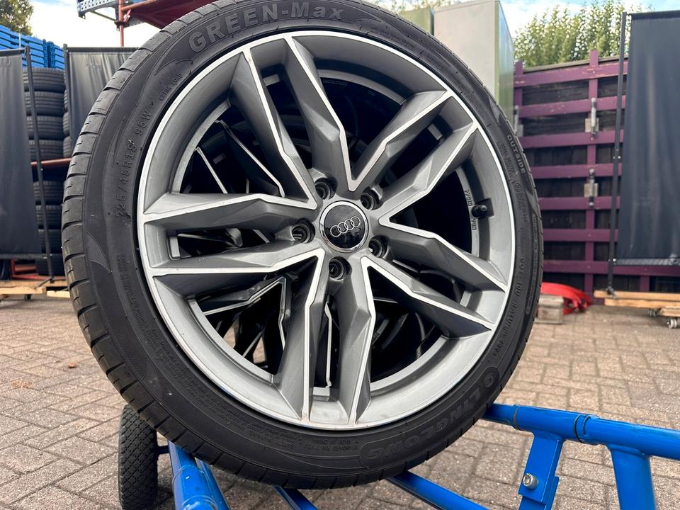 IMG_9363 4 Jantes MAM RS3 18" 5x112 Gris Poli Bicolore