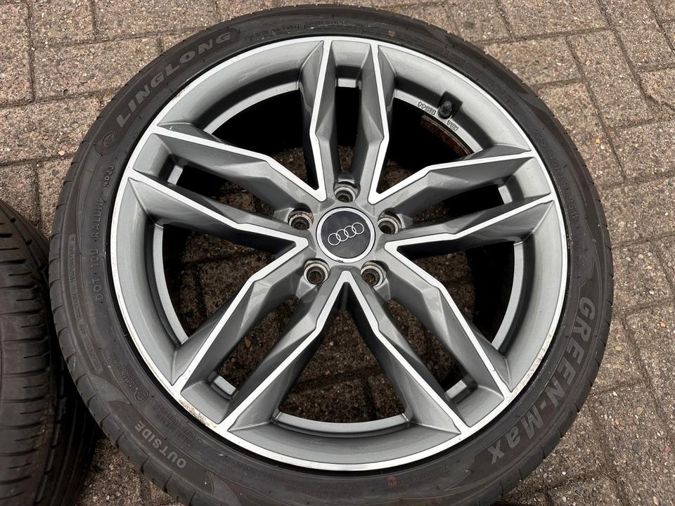 IMG_9370 4 Jantes MAM RS3 18" 5x112 Gris Poli Bicolore