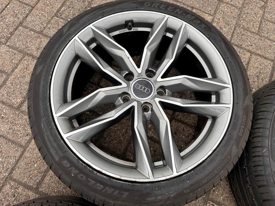 IMG_9371 4 Jantes MAM RS3 18" 5x112 Gris Poli Bicolore