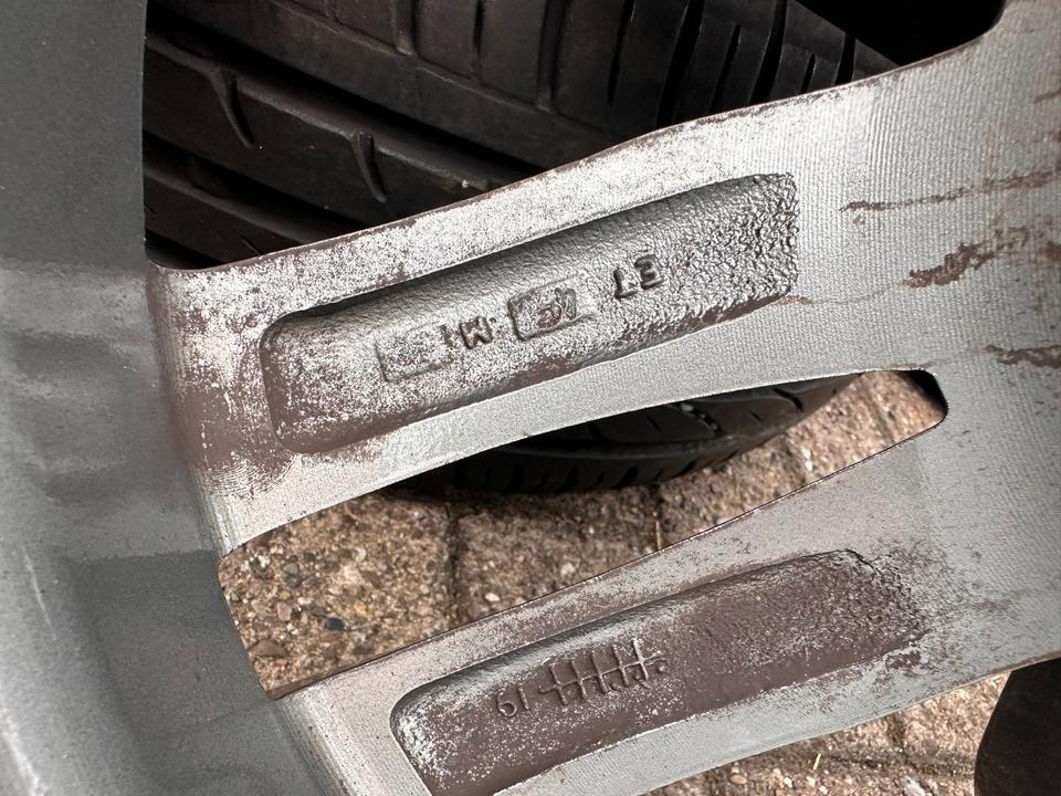 IMG_9375 4 Jantes MAM RS3 18" 5x112 Gris Poli Bicolore