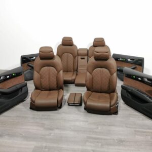 Intérieur Cuir Marron Audi A8 4H - Chauffant
