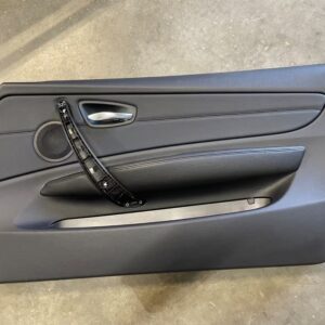 Sièges Sport Cuir Noir BMW Série 1 E88 Cabrio M-Pack Sièges Sport Cuir Noir BMW Série 1 E88 Cabrio M-Pack