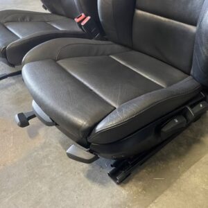 Sièges Sport Cuir Noir BMW Série 1 E88 Cabrio M-Pack Sièges Sport Cuir Noir BMW Série 1 E88 Cabrio M-Pack