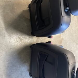 Sièges Sport Cuir Noir BMW Série 1 E88 Cabrio M-Pack Sièges Sport Cuir Noir BMW Série 1 E88 Cabrio M-Pack