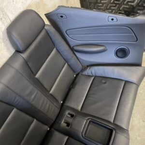 Sièges Sport Cuir Noir BMW Série 1 E88 Cabrio M-Pack Sièges Sport Cuir Noir BMW Série 1 E88 Cabrio M-Pack