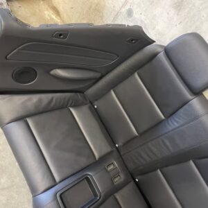 Sièges Sport Cuir Noir BMW Série 1 E88 Cabrio M-Pack Sièges Sport Cuir Noir BMW Série 1 E88 Cabrio M-Pack