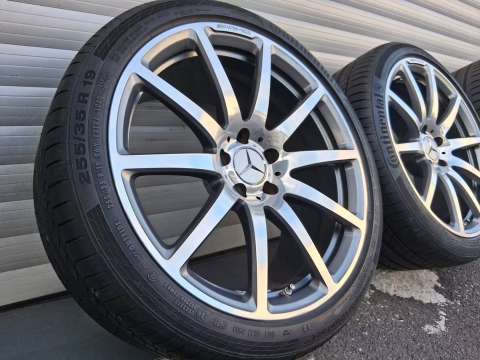 img_8974 OEM Mercedes-Benz SL R230 R231 19”/20” Alloy Wheels with Tires – SL500 SL63 AMG