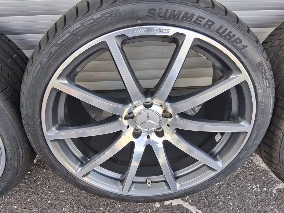 img_8981 OEM Mercedes-Benz SL R230 R231 19”/20” Alloy Wheels with Tires – SL500 SL63 AMG