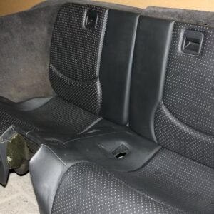 Mercedes SL R129 Edition Perforated Silver Leather Rear Seats