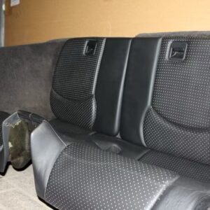 Mercedes SL R129 Edition Perforated Silver Leather Rear Seats