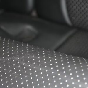 Mercedes SL R129 Edition Perforated Silver Leather Rear Seats
