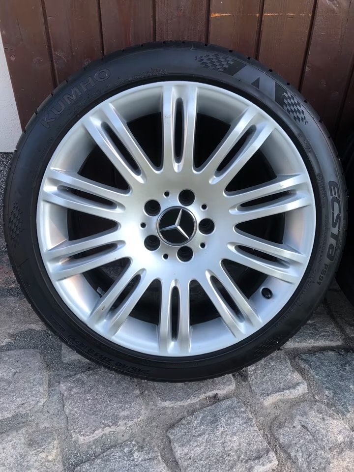 IMG_0263 Jantes 18 Pouces Mercedes classe E W211 Pack Sport