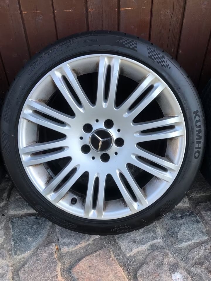 IMG_0264 Jantes 18 Pouces Mercedes classe E W211 Pack Sport