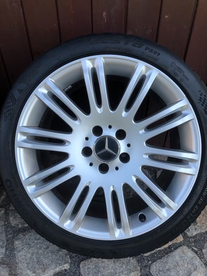 IMG_0266 Jantes 18 Pouces Mercedes classe E W211 Pack Sport