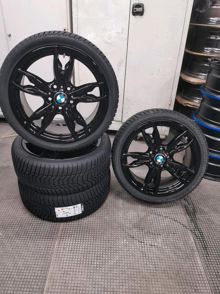 IMG_0407 Jantes 18" BMW Style M436 Noir Brillant Série 1