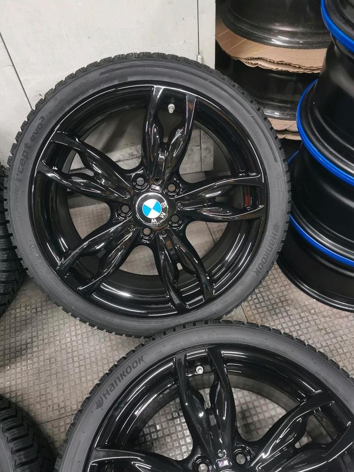 IMG_0414 Jantes 18" BMW Style M436 Noir Brillant Série 1