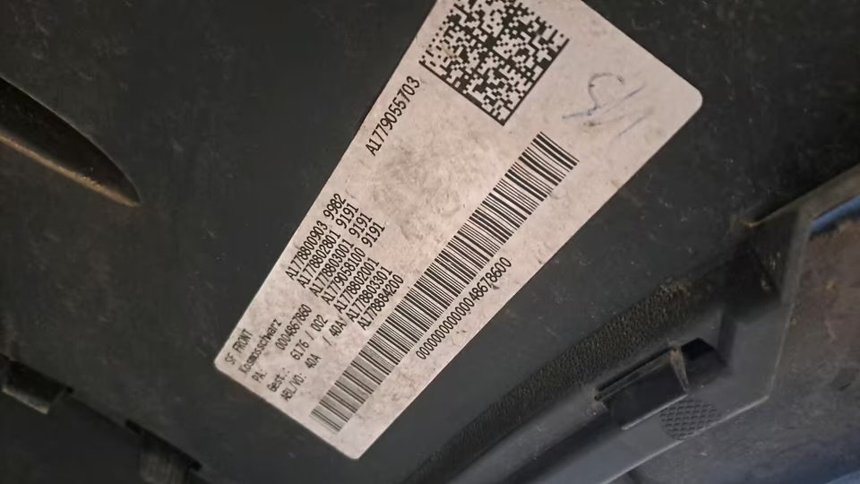 IMG_0591 Genuine Mercedes-Benz W177 AMG Line Front Bumper – A1778800903